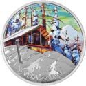 20 Dollars (Canadian Landscape Series - Ski Chalet)