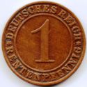 1 Rentenpfennig (A, D, E, F, G, J)