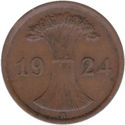 2 Reichspfennig (A, D, E, F, G, J)