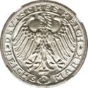3 Reichsmark (900th Anniversary - Founding of Naumburg - A)