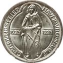 3 Reichsmark (900th Anniversary - Founding of Naumburg - A)