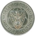 3 Reichsmark (Liberation of Rhineland - A, D, E, F, G, J)