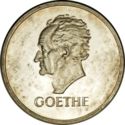 5 Reichsmark (Centenary - Death of Goethe - A, D, E, F, G, J