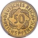 50 Reichspfennig (A, E, F, G)