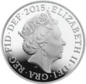 5 Pence (Royal Arms Shield Puzzle 3/6 (5th Portrait) JC)