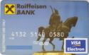 Raiffeisen Bank Albania Visa Electron exp 2007
