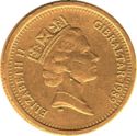 1 Pound (150th Anniversary of Gibraltar Coinage)