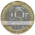 10 Francs (Spirit of Bastille. Plain)