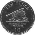 10 Pence (The Great Siege 1779-1783)