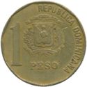 1 Peso (DUARTE on bust)