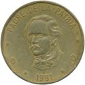 1 Peso (DUARTE on bust)
