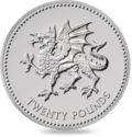 20 Pounds (Welsh Dragon Celebration)