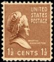 Martha Washington (1731-1802), Former First Lady of the USA