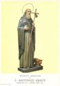"Anthony the Abbot", Sant'Antonio Abate, De Martino Tip. - Castellammare di Stabia (IT), Campania - Saints (M)