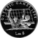 5 Liri (XXVI Summer Olympic Games 1996 Atlanta)