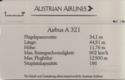 AUA - Austrian Airlines Airbus A.321-100