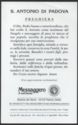 "Anthony of Padua", Padova, Messaggero Ed. - Padova (IT), Veneto - Saints (M)