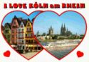 I LOVE KÖLN am RHEIN