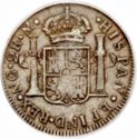 2 Reales (Fernando VII-Bust of Charles IV)