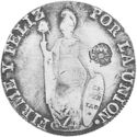 8 Reales (Type IV: Stamp for each side of the coin)