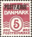Figure wave type overprint POSTFÆRGE