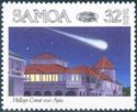 Halley's Comet over Apia