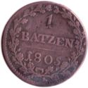 1 Batzen (10 Rappen)