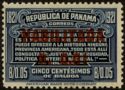 Overprinted "HABILITADA and B. 0.01"
