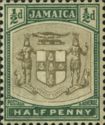 Arms of Jamaica, Issues of 1905-11