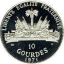 10 Gourdes (Sitting Bull Sioux)