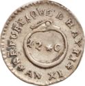 12 Centimes (Western Republic. (An 10-12))