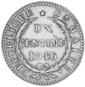 1 Centime (An 43)