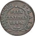 2 Centimes (An 46)