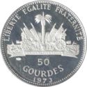 50 Gourdes (The Mermaid. Large type)
