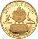 500 Gourdes (1980 Moscow Olympics)