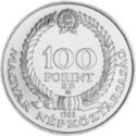 100 Forint (painter Bela Czobel)