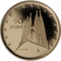 50 Euro (Arts in Europe - Sagrada Familia, Spain)