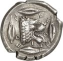 1 Tetradrachm (Leontinoi)