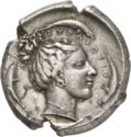 1 Tetradrachm (Syracuse - Second Democracy)