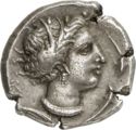 1 Tetradrachm (Punic - Entella)