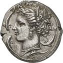 1 Tetradrachm (Punic - Entella)