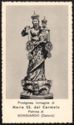 "Saint Mary - Carmel", Santa Venerina, Bongiardo, B.N. Marconi - Genova (IT), Sicily - Madonna