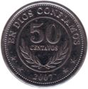 50 Centavos (Modified shield)