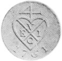 1½ Pice (United East India Company)