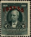 Manuel José Hurtado (1821-1887) (overprint)