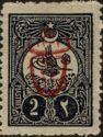 overprint on Internal post stamps 1908