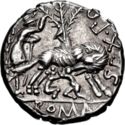 1 Denarius (Pompeius Fostlus)