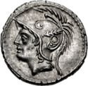 1 Denarius (Marcus Minucius Thermus)