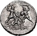 1 Denarius (Marcus Minucius Thermus)