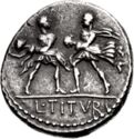 1 Denarius (L. Titurius L.f. Sabinus)